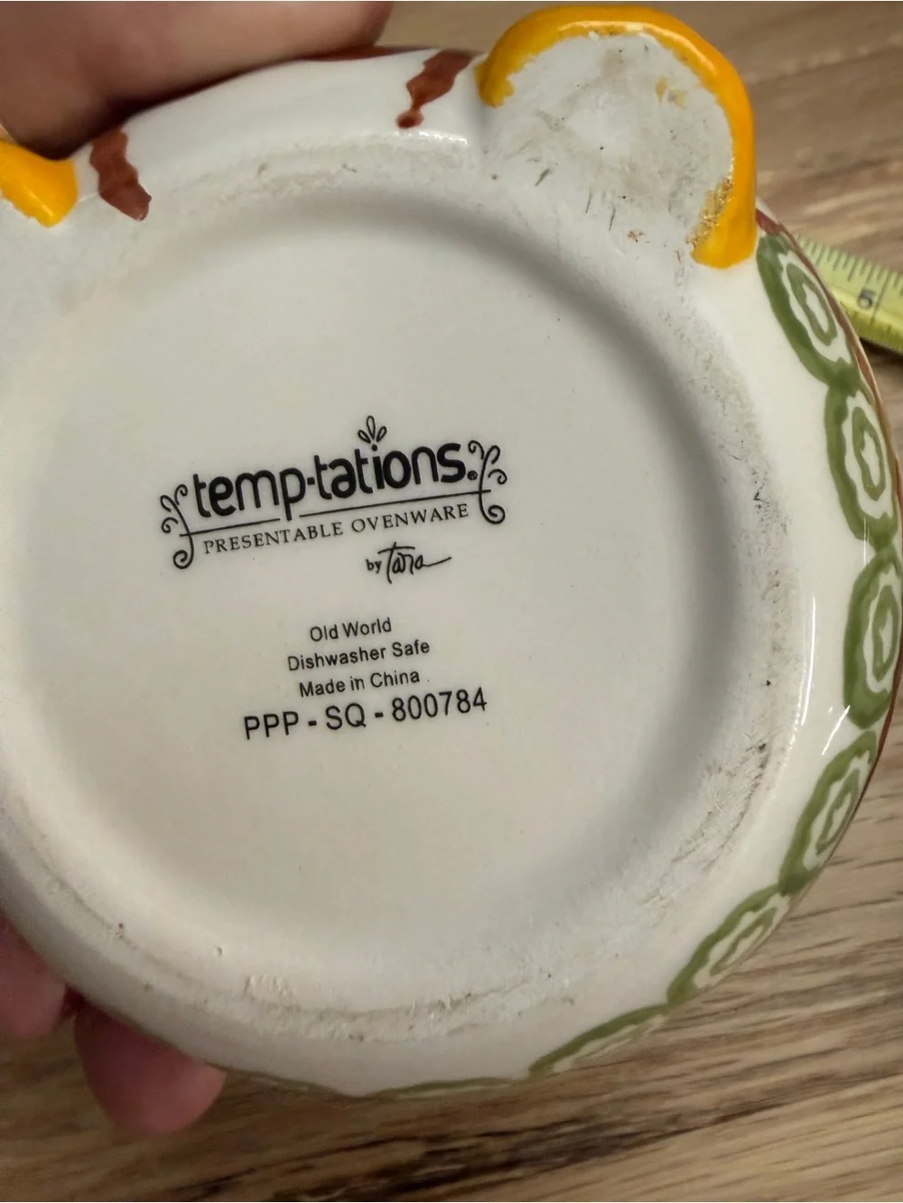 Temptations Green Owl Ceramic Kitchen Canister - 1 Cup